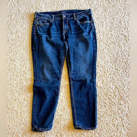 Silver Suki Skinny Jean size 18 waist and 29 long - Picture 1 of 7